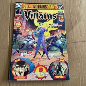 VILLIANS #1 GIANT 100 PAGE DC Darkseid (Uxas) Highfather (Izaya) ORIGIN VF+
